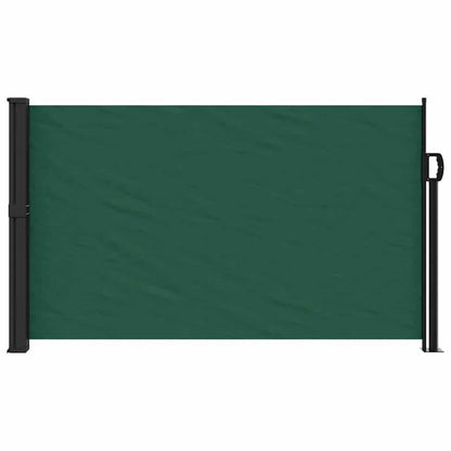 Retractable Side Awning Dark Green 117x300 cm