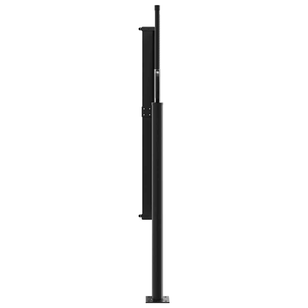Retractable Side Awning Dark Green 117x300 cm