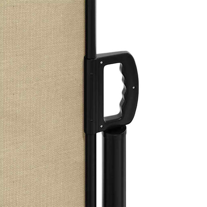 Retractable Side Awning Beige 140x300 cm