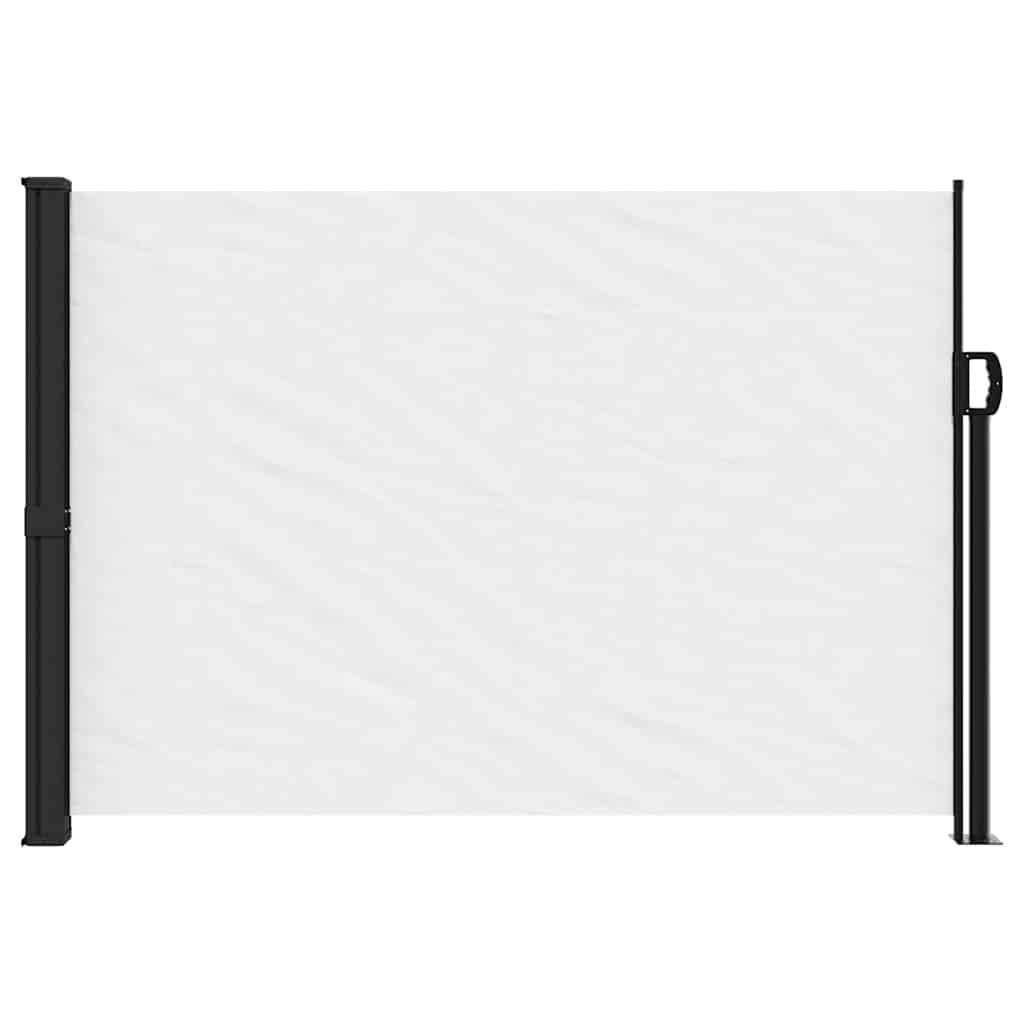 Retractable Side Awning White 140x300 cm