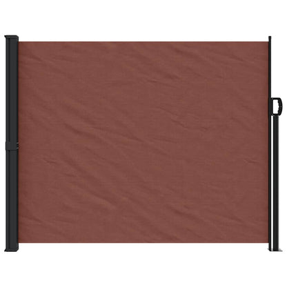 Retractable Side Awning Brown 160x300 cm