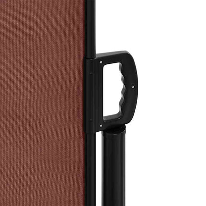 Retractable Side Awning Brown 160x300 cm