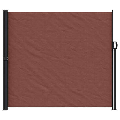 Retractable Side Awning Brown 180x300 cm