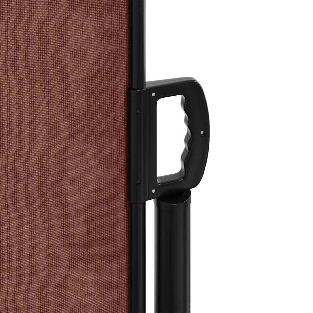 Retractable Side Awning Brown 180x300 cm