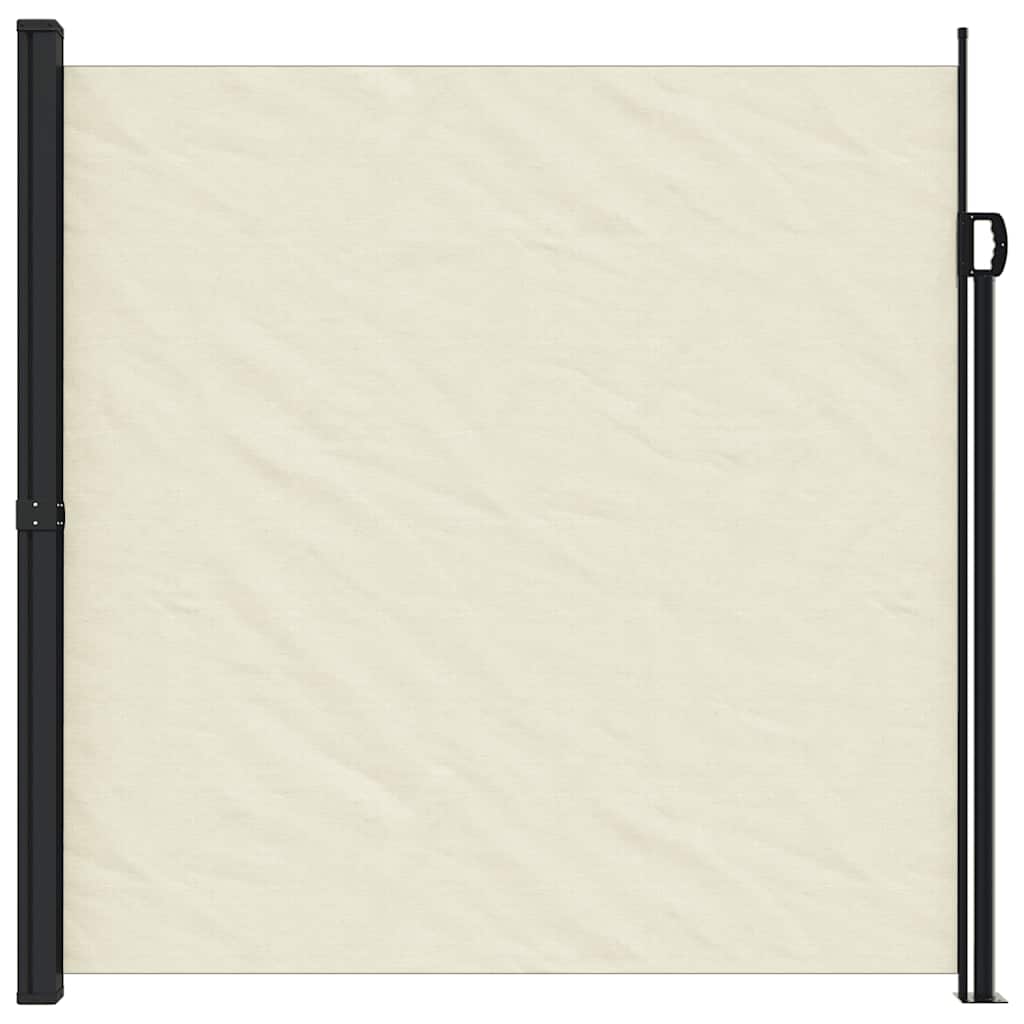Retractable Side Awning Cream 200x300 cm