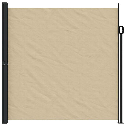 Retractable Side Awning Beige 200x300 cm