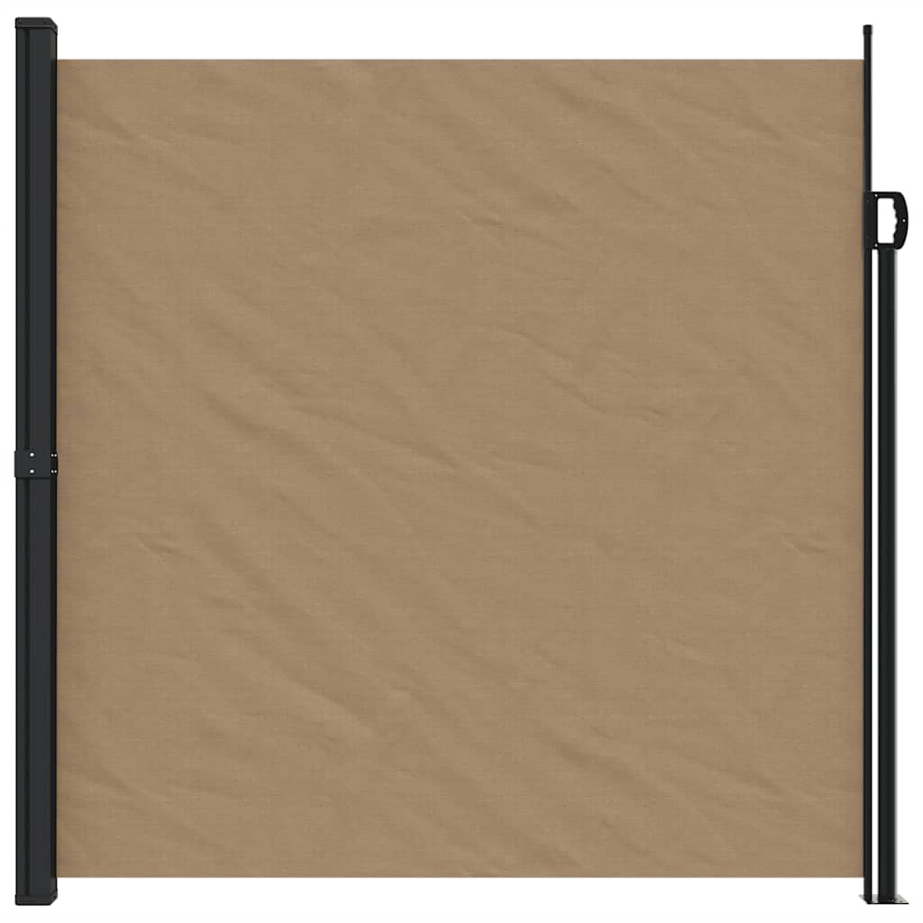 Retractable Side Awning Taupe 200x300 cm