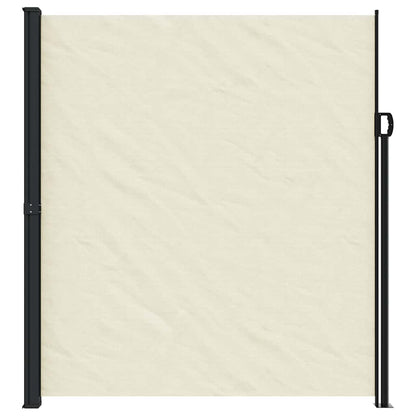 Retractable Side Awning Cream 220x300 cm