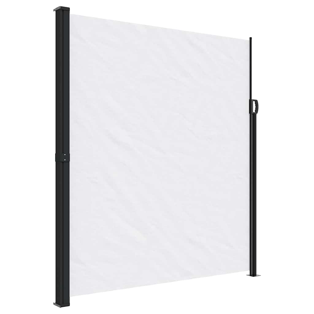 Retractable Side Awning White 220x300 cm
