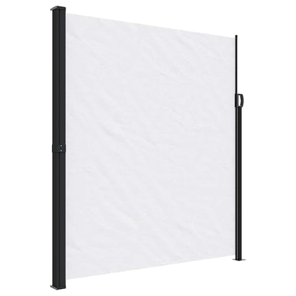 Retractable Side Awning White 220x300 cm