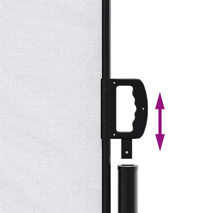 Retractable Side Awning White 220x300 cm