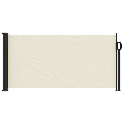 Retractable Side Awning Cream 100x500 cm