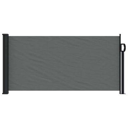 Retractable Side Awning Anthracite 100x500 cm