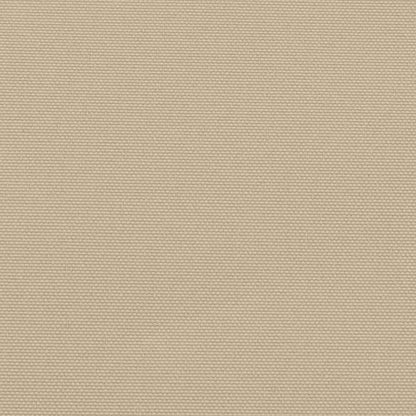Retractable Side Awning Beige 120x500 cm
