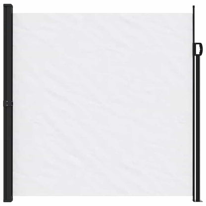 Retractable Side Awning White 200x500 cm