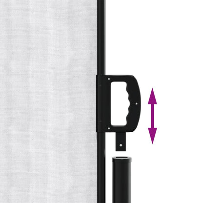 Retractable Side Awning White 200x500 cm