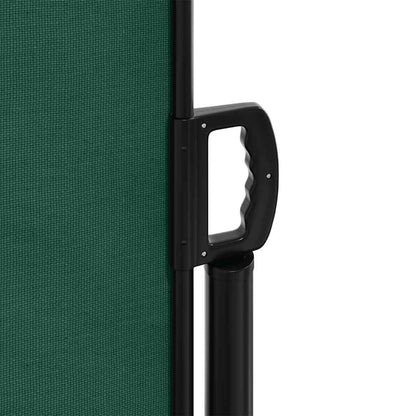 Retractable Side Awning Dark Green 200x500 cm