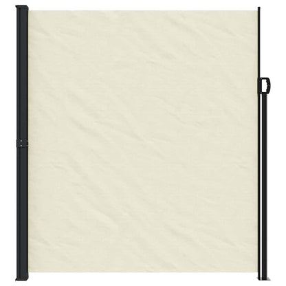 Retractable Side Awning Cream 220x500 cm