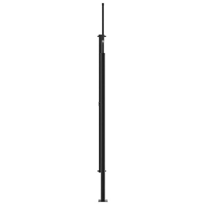 Retractable Side Awning White 220x500 cm