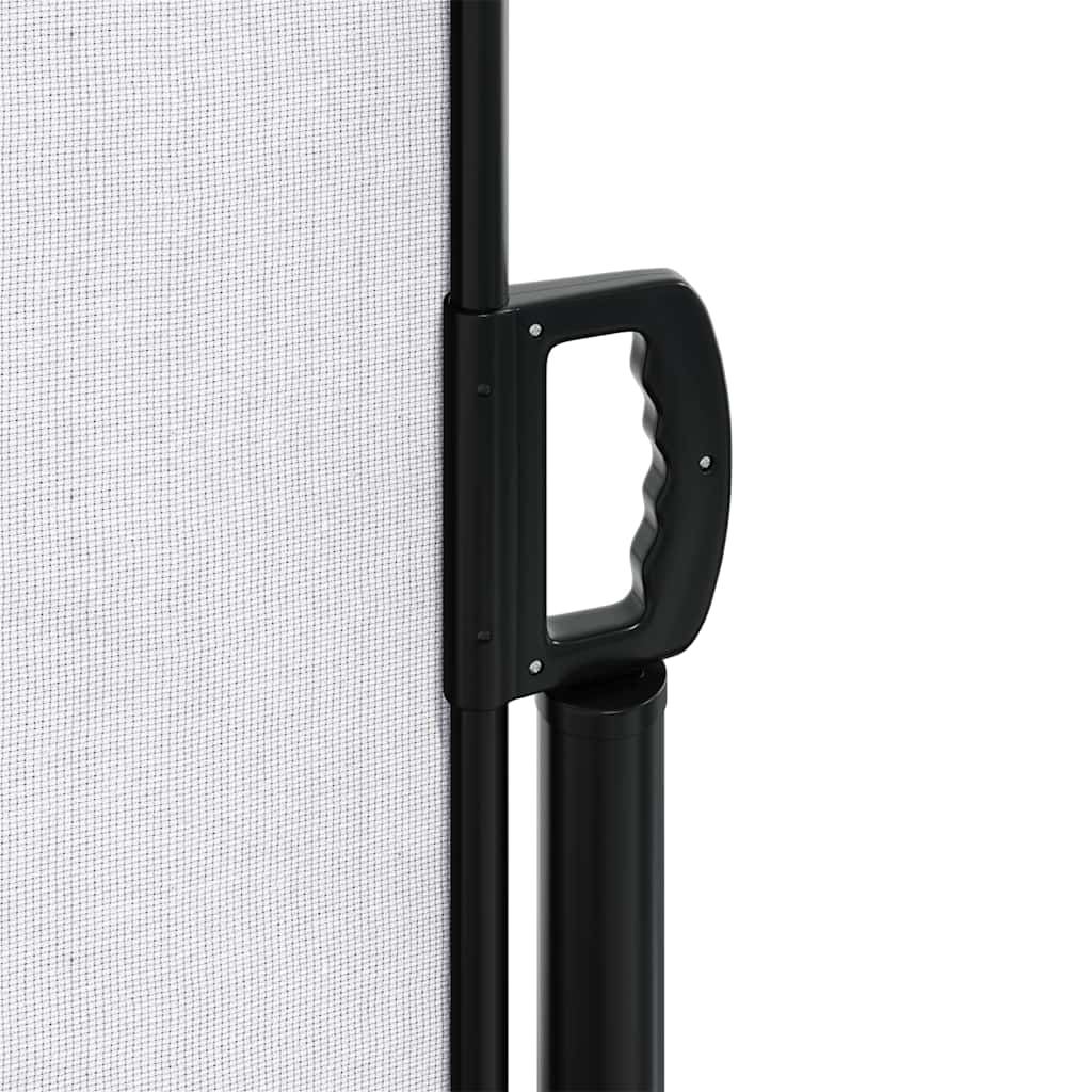 Retractable Side Awning White 220x500 cm