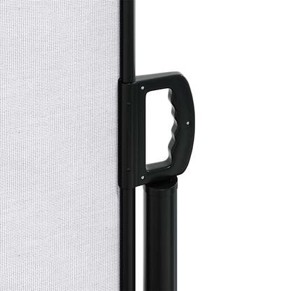 Retractable Side Awning White 220x500 cm