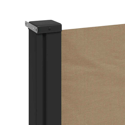 Retractable Side Awning Taupe 220x500 cm