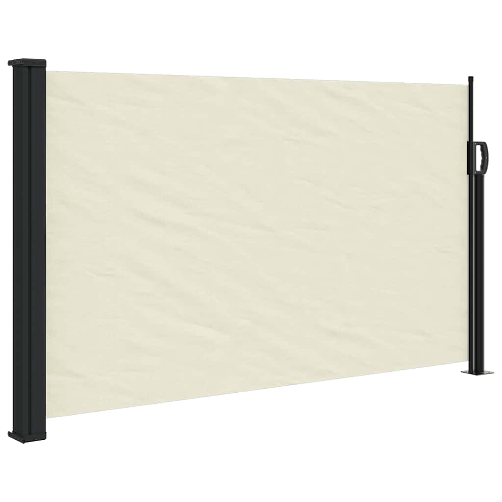 Retractable Side Awning Cream 120x600 cm