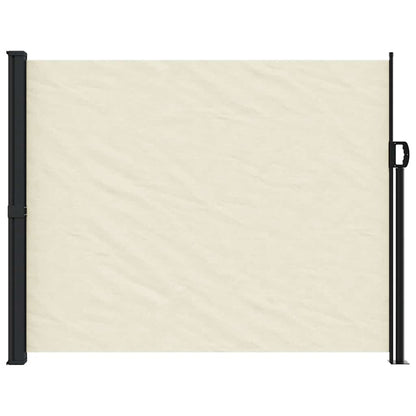 Retractable Side Awning Cream 160x600 cm
