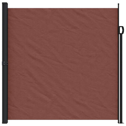 Retractable Side Awning Brown 200x600 cm