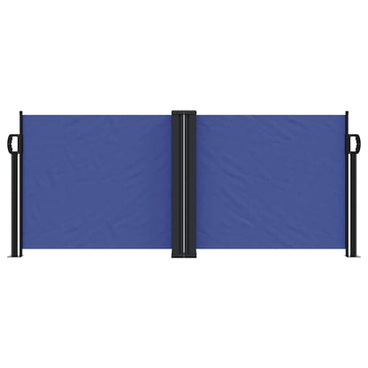 Retractable Side Awning Blue 100x600 cm