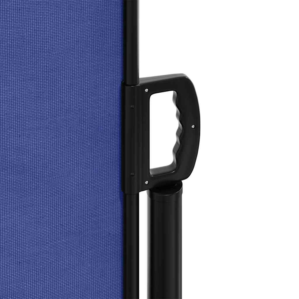Retractable Side Awning Blue 100x600 cm