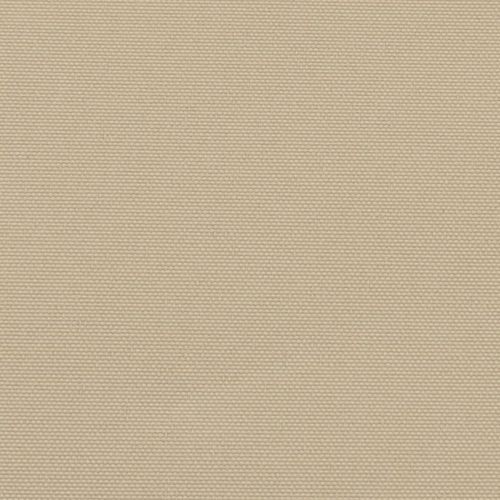 Retractable Side Awning Beige 100x600 cm