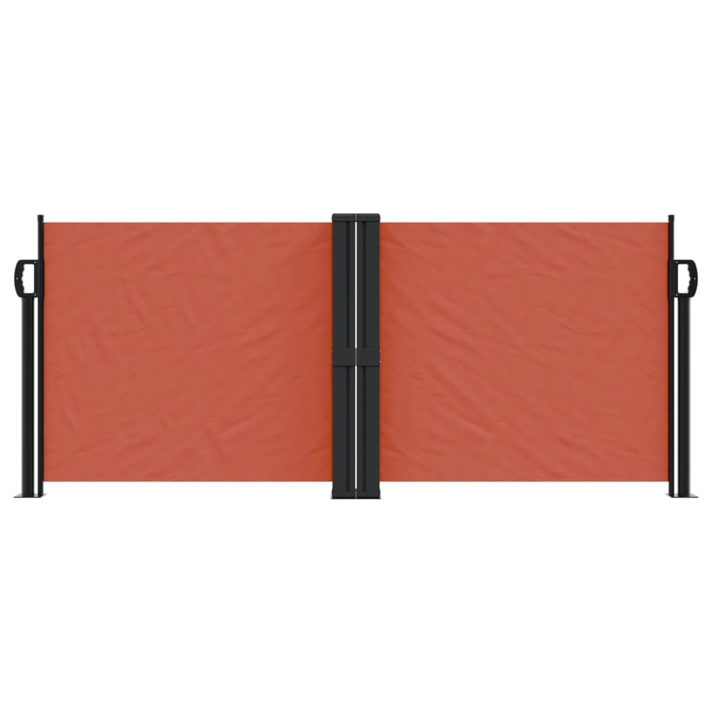 Retractable Side Awning Terracotta 100x600 cm