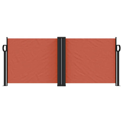 Retractable Side Awning Terracotta 100x600 cm