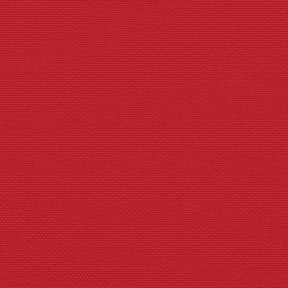 Retractable Side Awning Red 120x600 cm