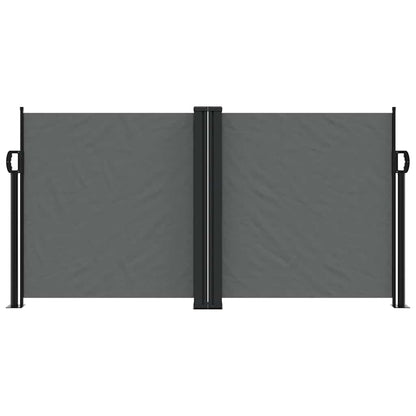 Retractable Side Awning Anthracite 120x600 cm
