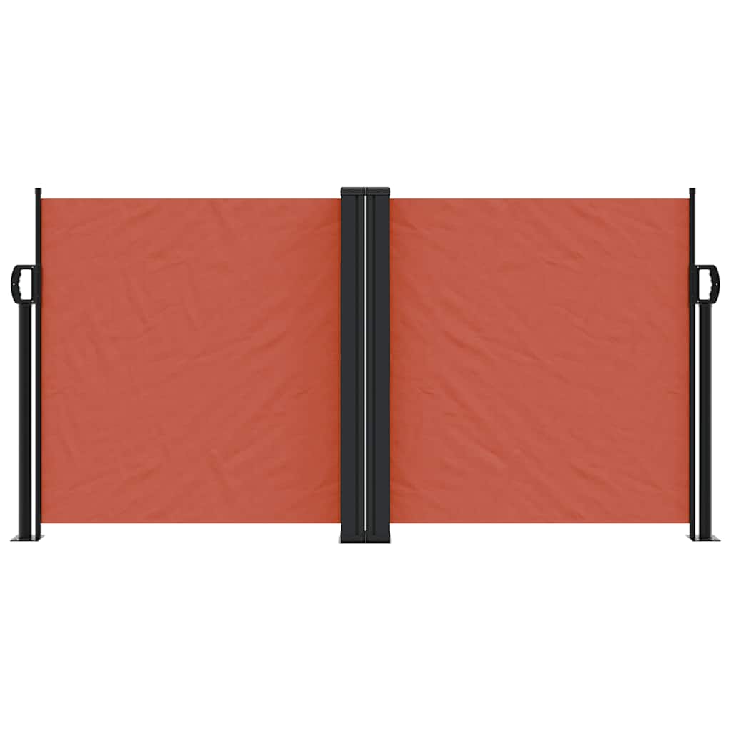 Retractable Side Awning Terracotta 120x600 cm