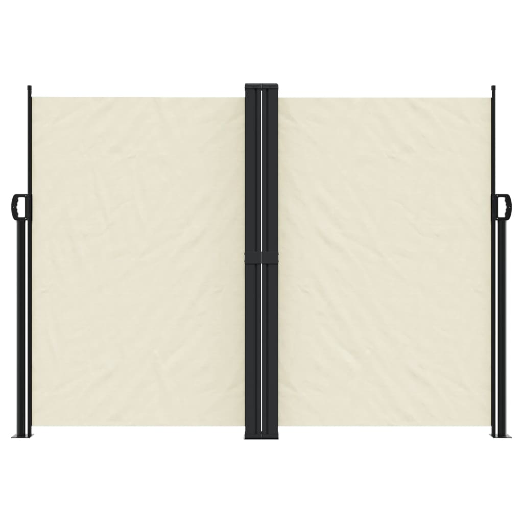 Retractable Side Awning Cream 180x600 cm
