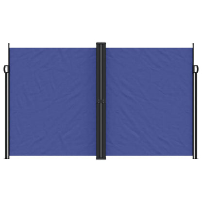 Retractable Side Awning Blue 200x600 cm