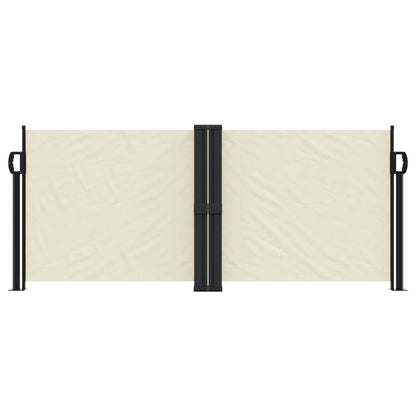Retractable Side Awning Cream 100x1000 cm