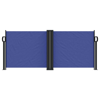 Retractable Side Awning Blue 100x1000 cm