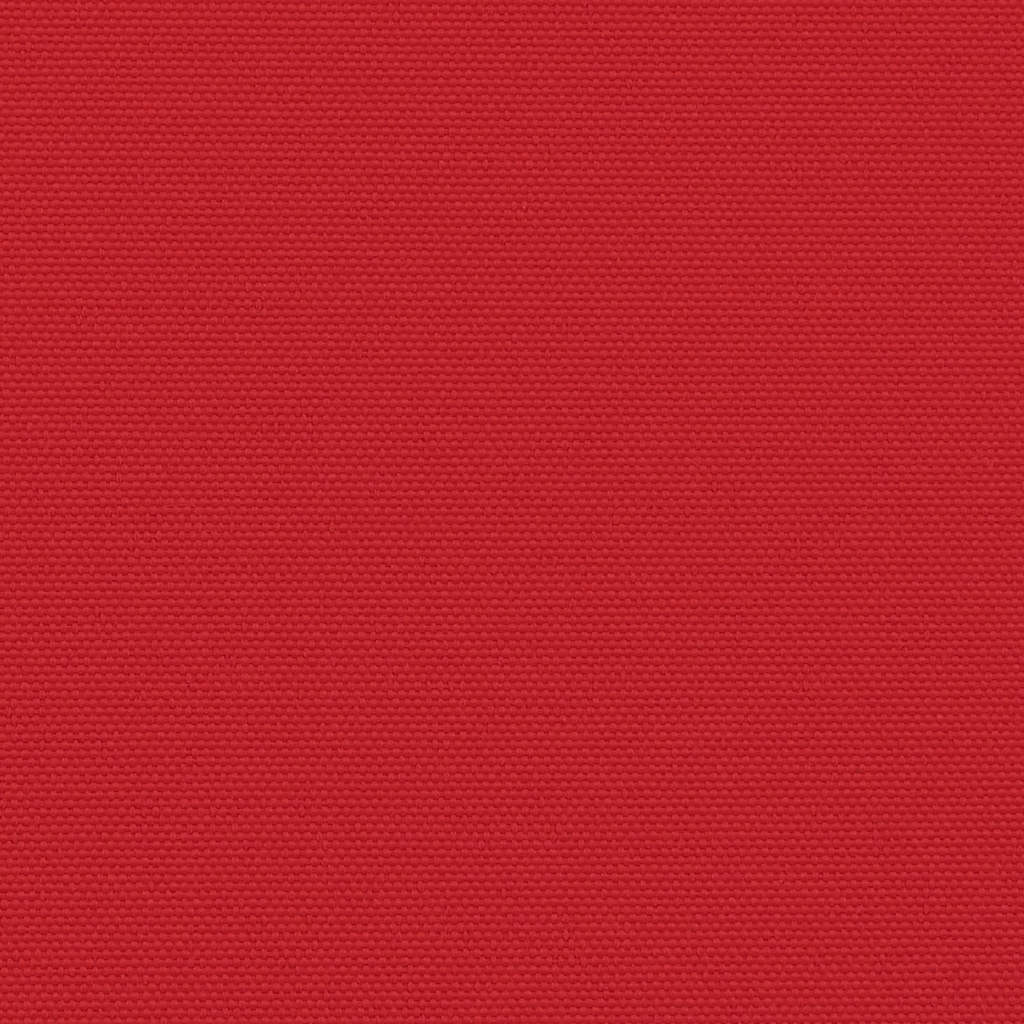 Retractable Side Awning Red 100x1000 cm