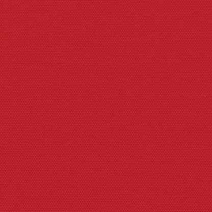Retractable Side Awning Red 100x1000 cm