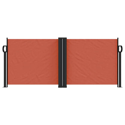 Retractable Side Awning Terracotta 100x1000 cm