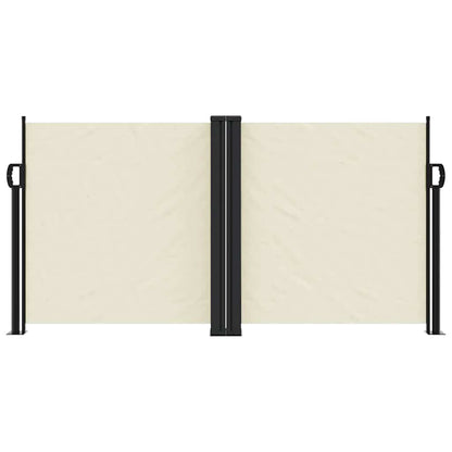 Retractable Side Awning Cream 120x1000 cm