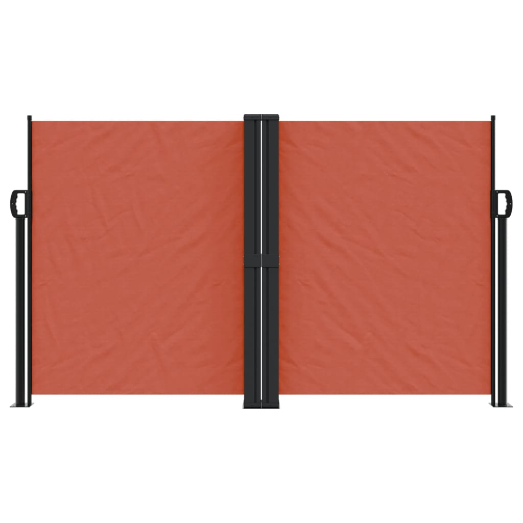 Retractable Side Awning Terracotta 140x1000 cm