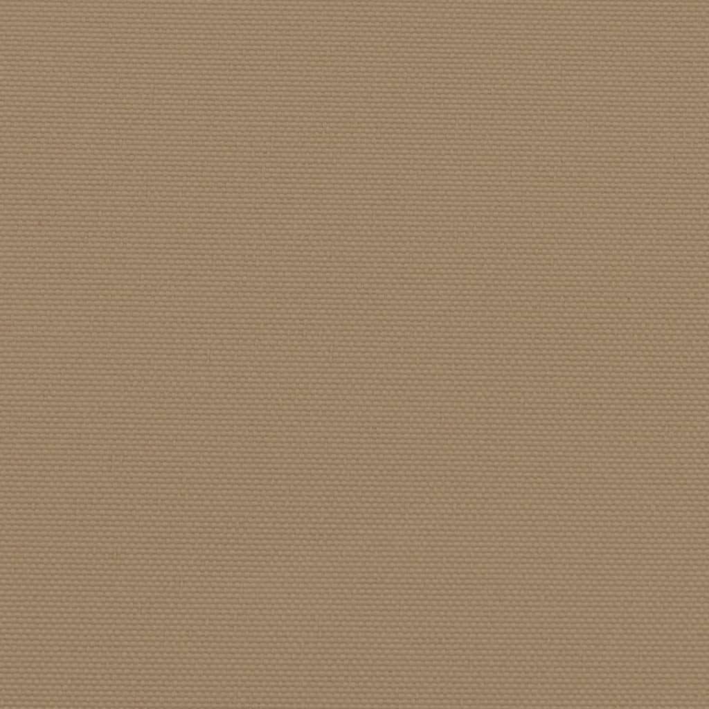 Retractable Side Awning Taupe 140x1000 cm