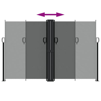 Retractable Side Awning Anthracite 160x1000 cm