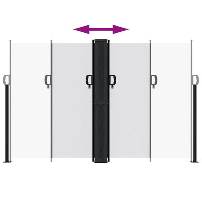 Retractable Side Awning White 160x1000 cm