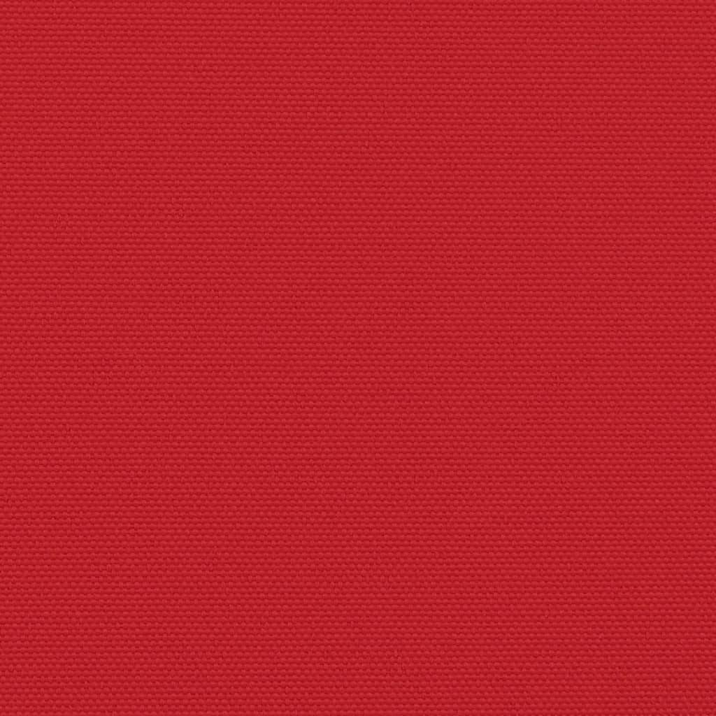 Retractable Side Awning Red 200x1000 cm